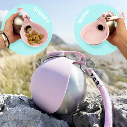 Portable Stainless Steel Water Cup For Dogs