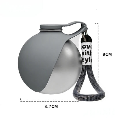 Portable Stainless Steel Water Cup For Dogs