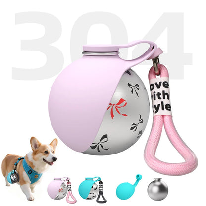 Portable Stainless Steel Water Cup For Dogs